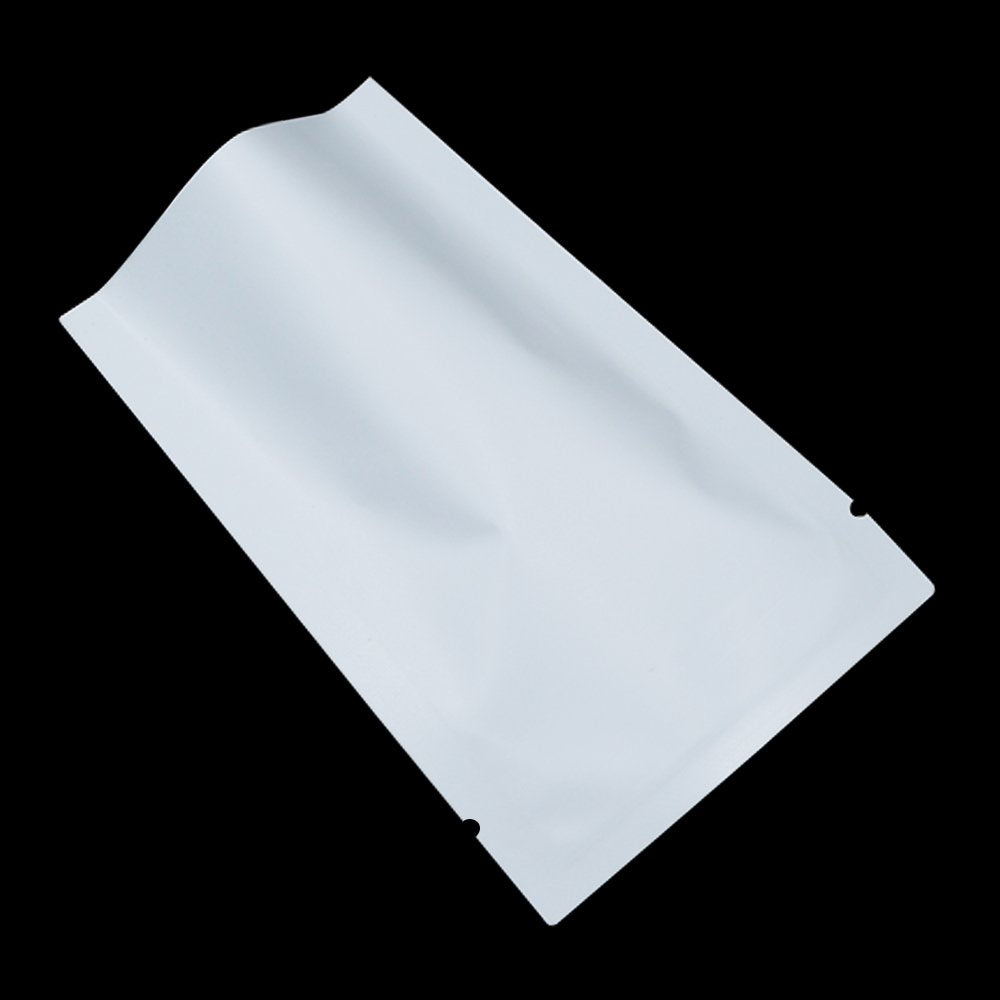 Mitob 200 Pieces Mylar Bags Open Top Food Storage Bags Matte Foil Bag Flat Heat Vacuum Seal Aluminum Pouch For Candy Packing (3.